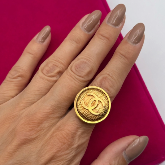 Repurposed Chanel Gold Ring