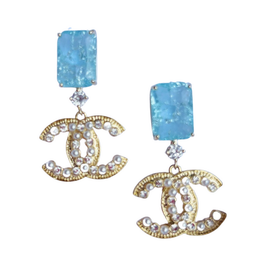 Repurposed CC Earrings